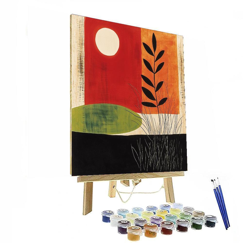 Joan Miró Inspired Dreams Of Colorful Whispers  Paint By Numbers Art