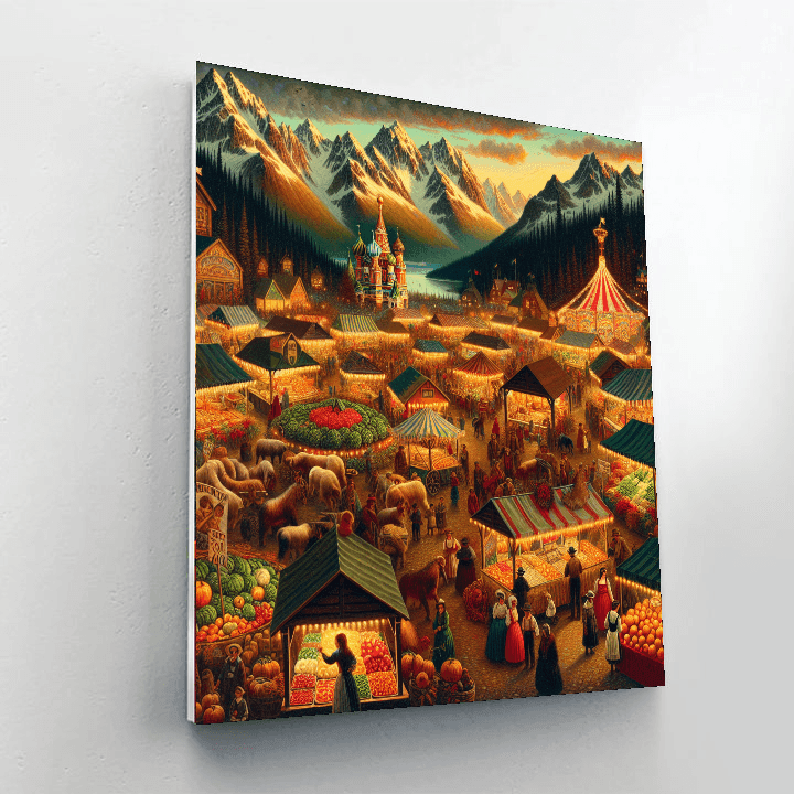 Alaska State Fair - Usa Paint By Numbers