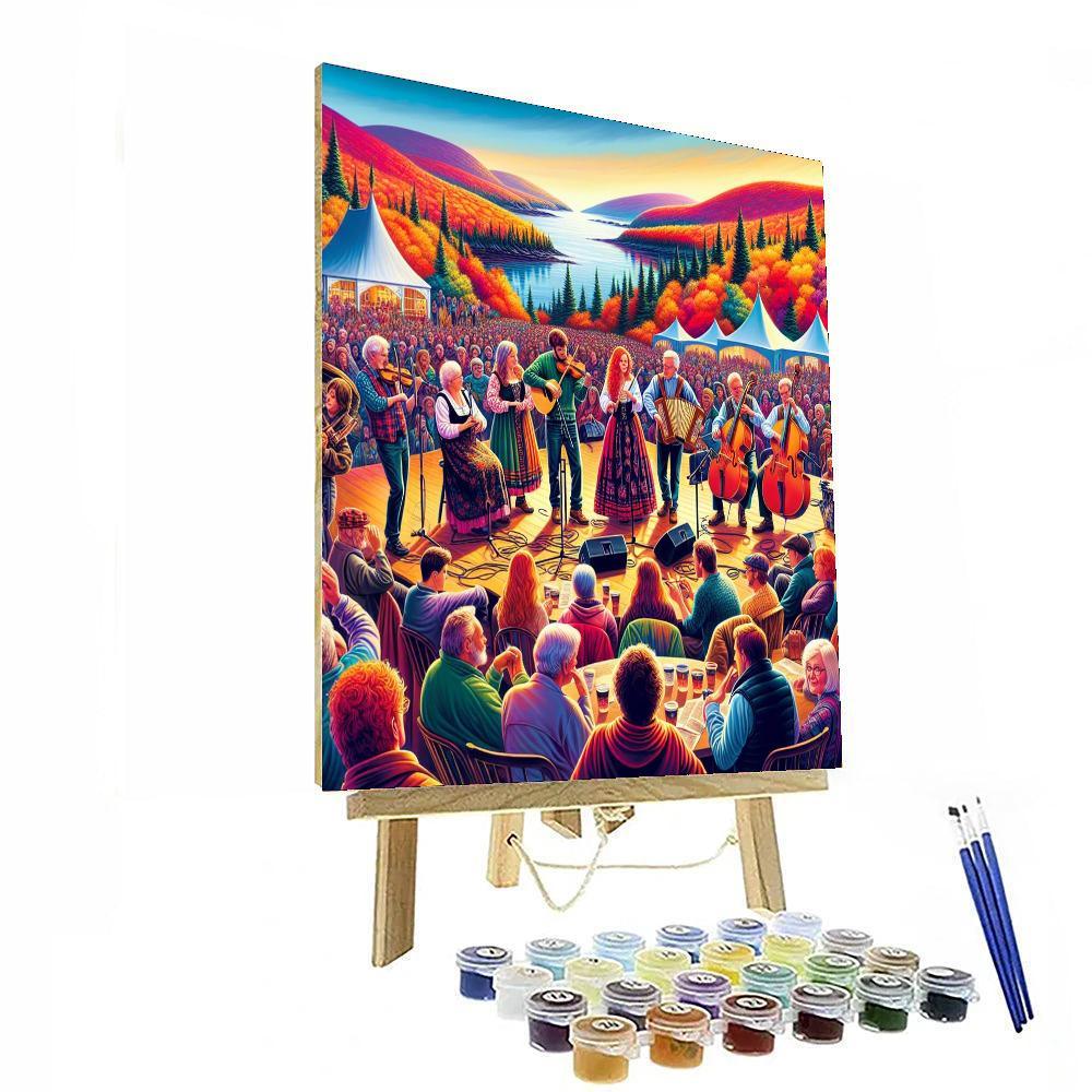 Celtic Colours Festival - Cape Breton Painting By Numbers Kit