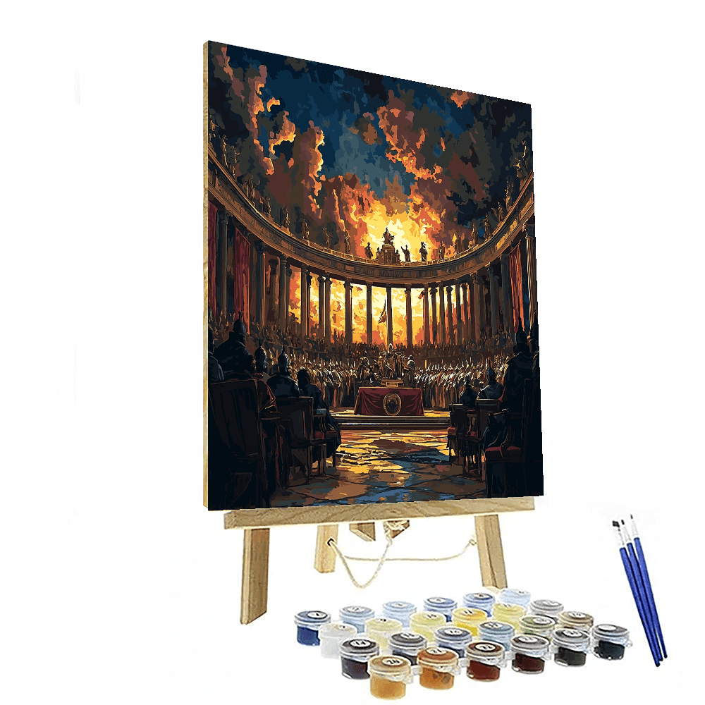 Jacques-Louis David Inspired Historic Echoes  Paint By Numbers