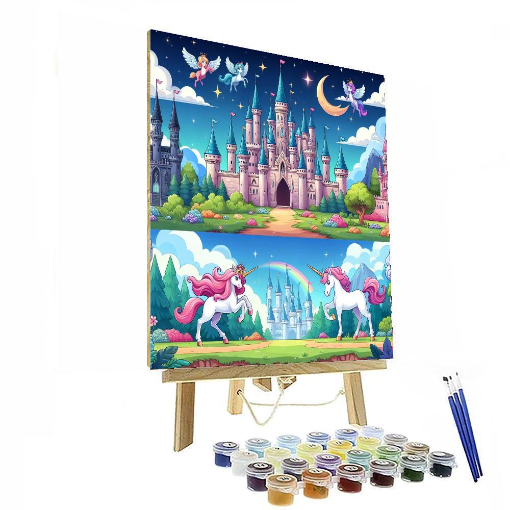 Fairy Tale Kingdom Wonders DIY Paint By Numbers