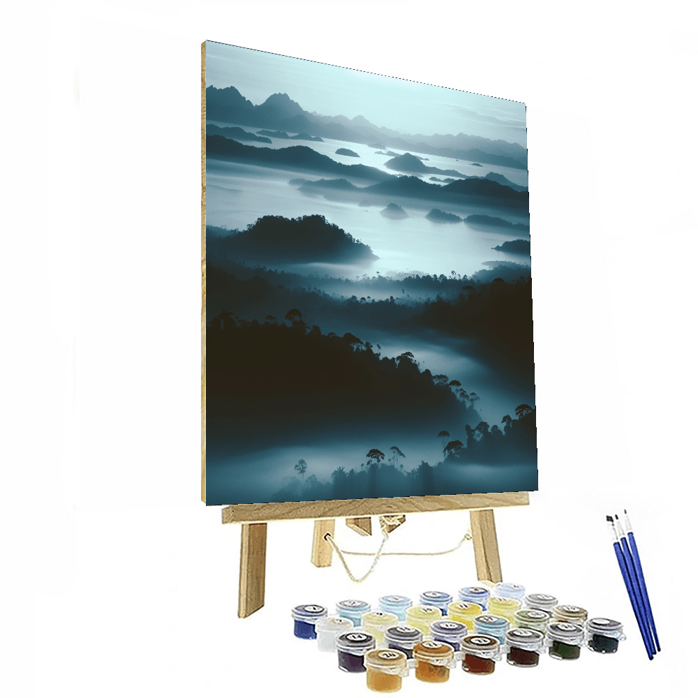 Mystic Island Painting By Numbers Kit