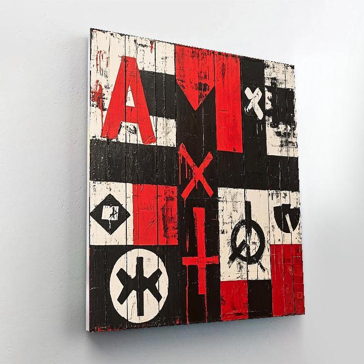 Banksy Inspired Capitalist Dreamscape  Paint By Numbers Kits