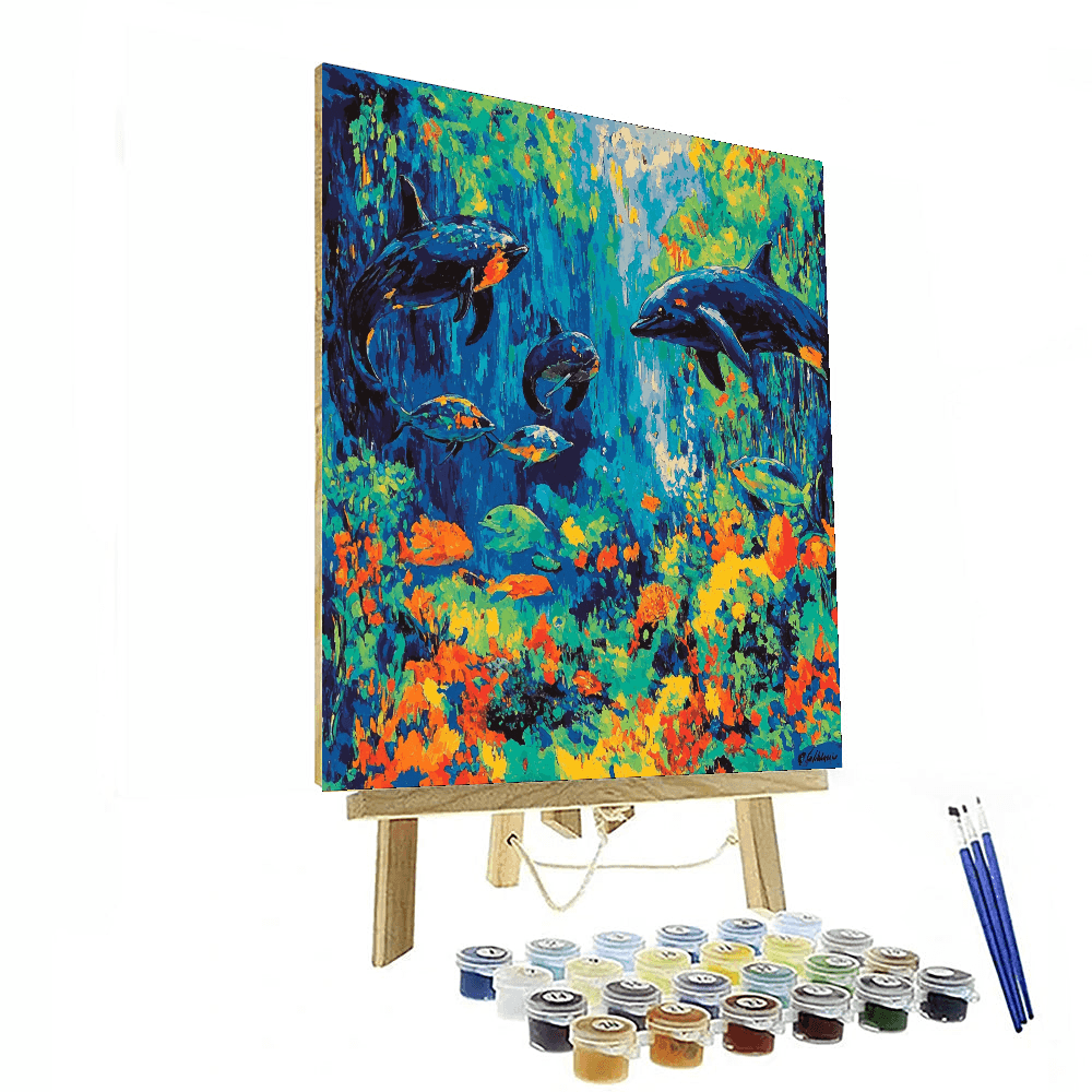 Paul Gauguin Inspired Fruits Of The Sea  Paint By Numbers Art
