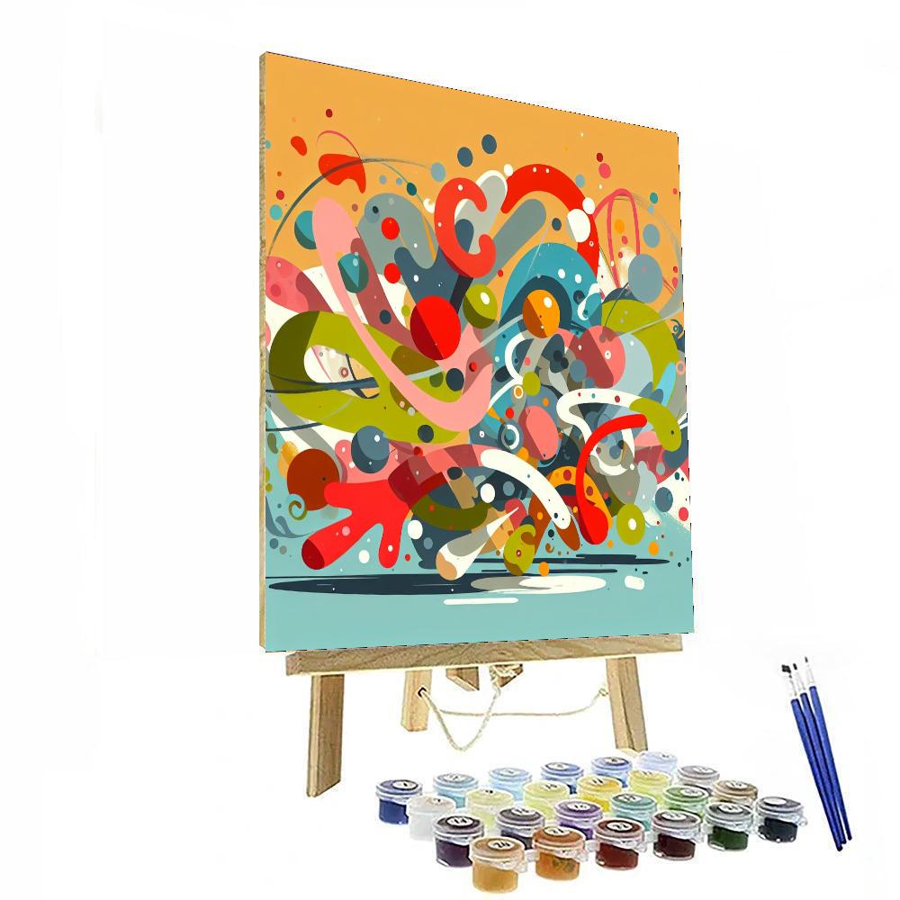 Artistic Abstracts Paint By Numbers Art