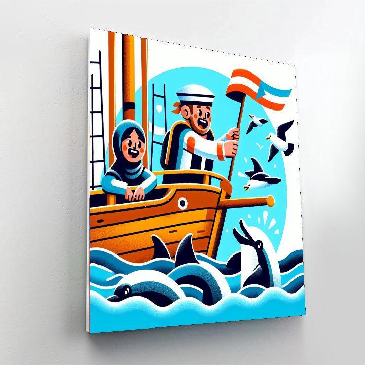 Ocean Explorer Voyage DIY Paint By Numbers