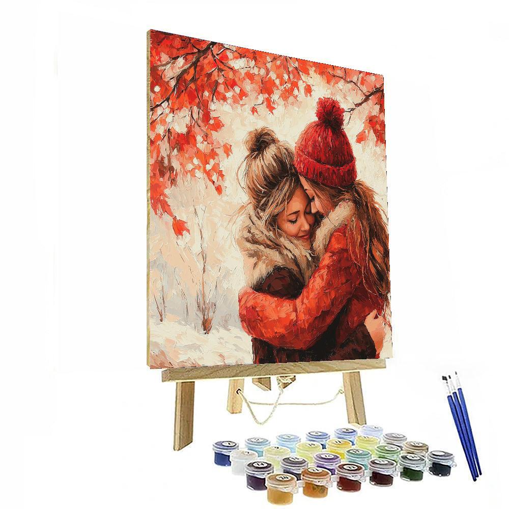 Love Across The Miles Painting By Numbers Kit
