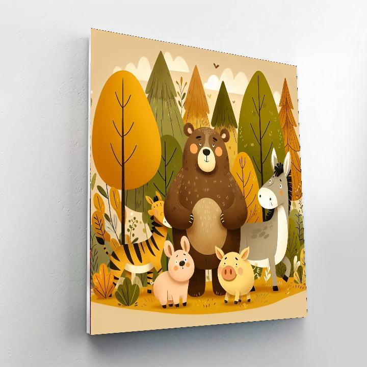 Pooh's Honey Haven Numbered Painting Kits