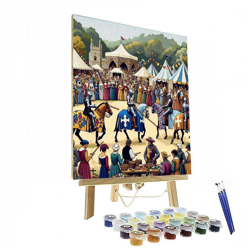 Camelot Medieval Fayre - Australia Paint By Numbers Kits