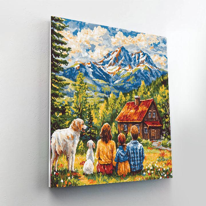 Family Bonding Paint By Numbers