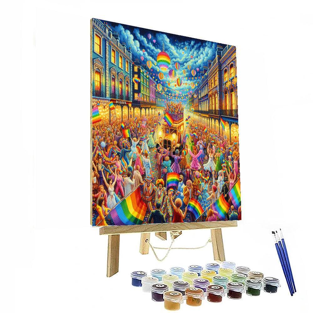 Brighton Pride - England Painting By Numbers Kit