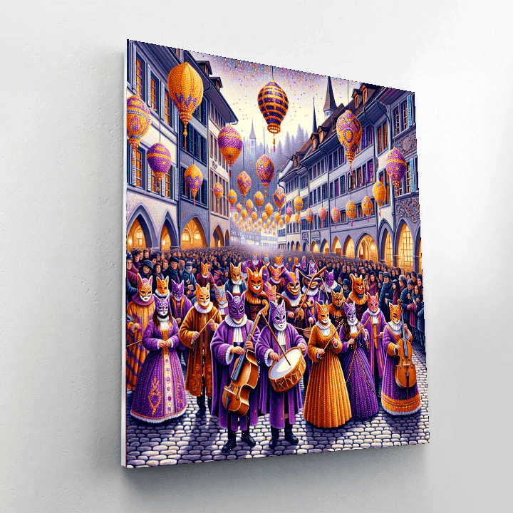Fasnacht - Basel, Switzerland Paint By Number