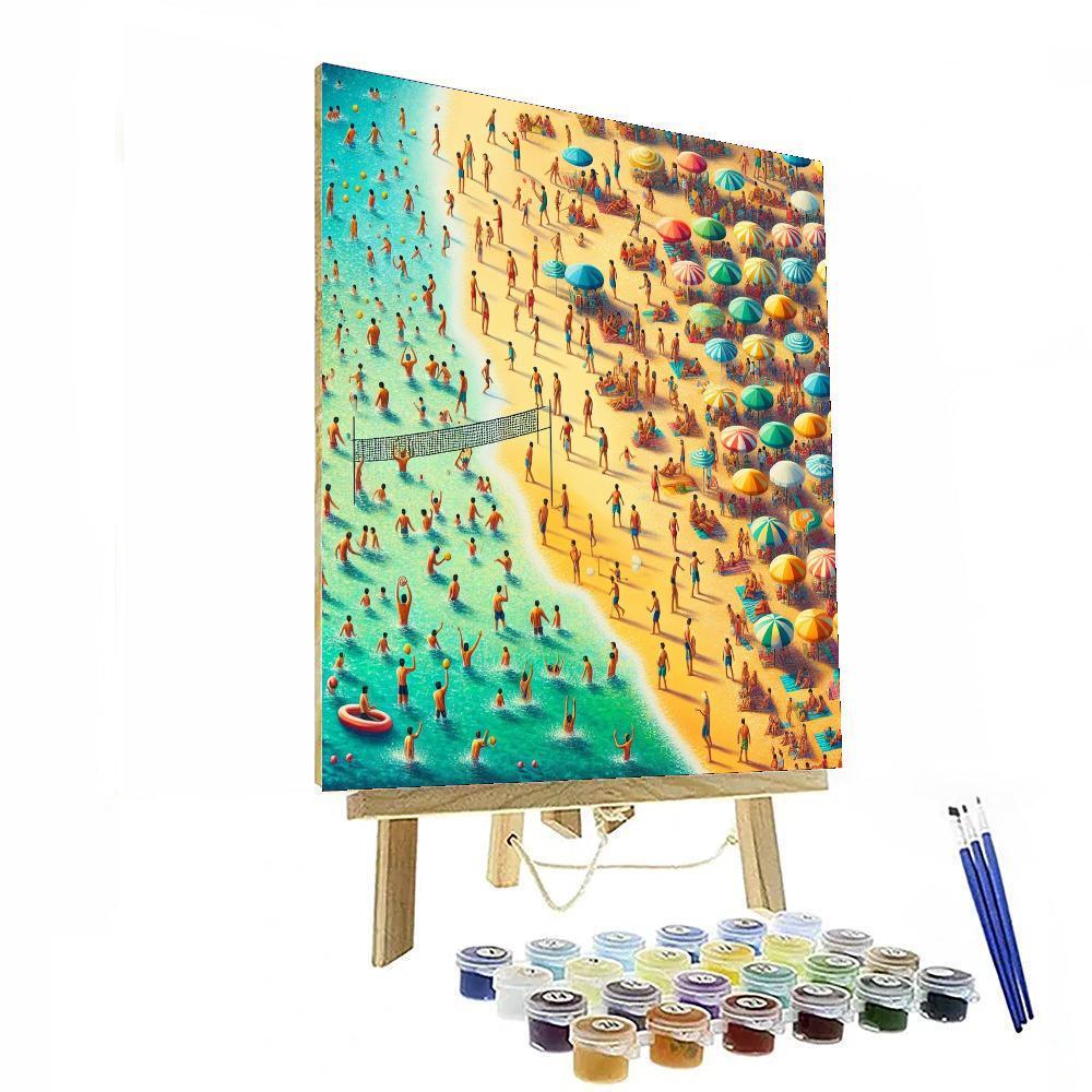 Busan Sea Festival Painting By Numbers Kit