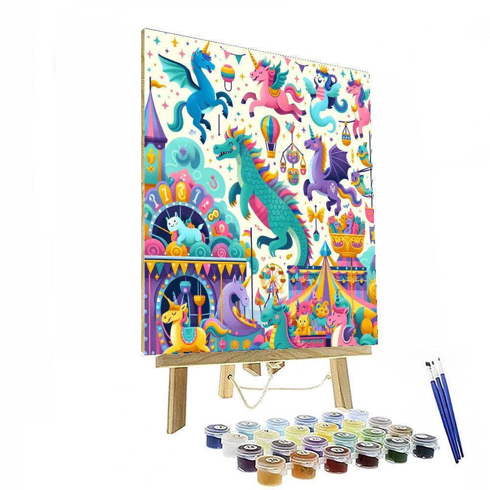 Magical Creature Carnival Numbered Painting Kits