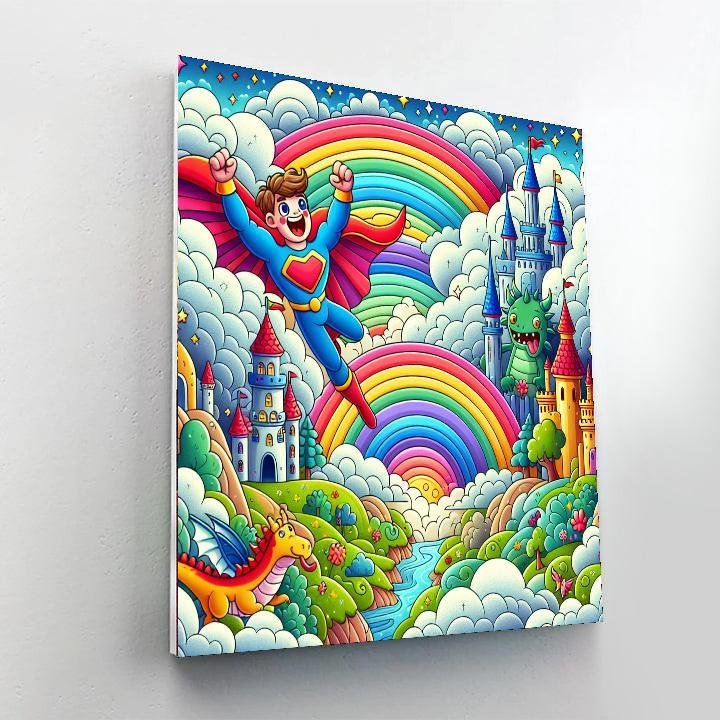 Fantasy Realm Rescue Paint By Numbers Kits