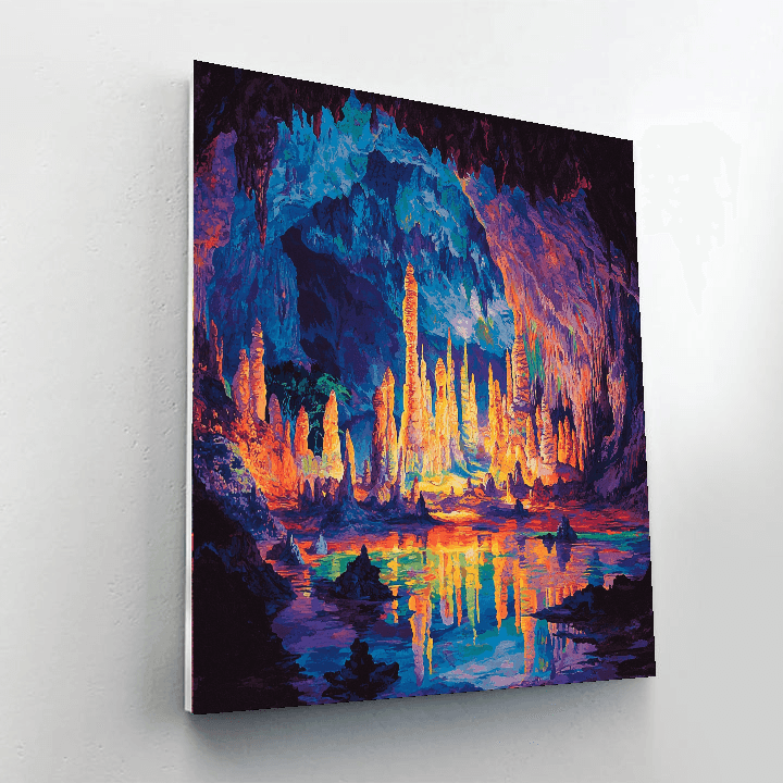 Reed Flute Cave - Guilin Numbered Painting Kits