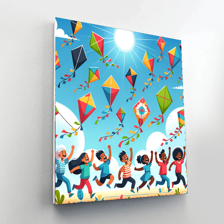 Kooky Kites Paint By Color