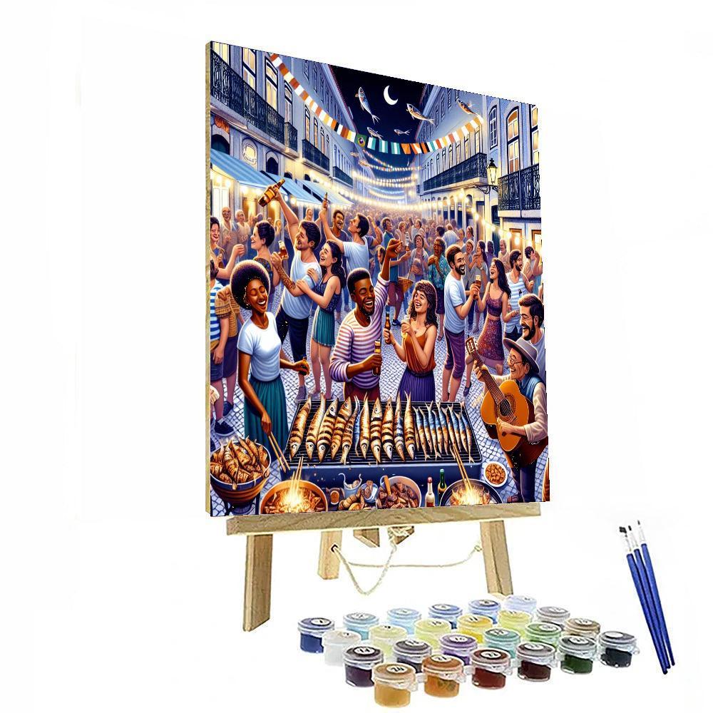 Feast Of St. Anthony Paint By Number