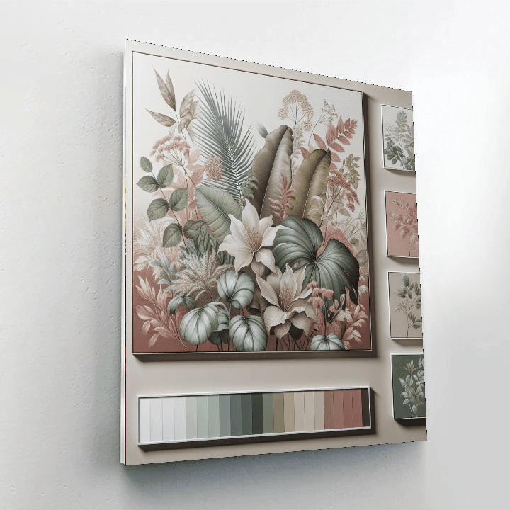 Budding Botanicals Painting By Numbers Kit