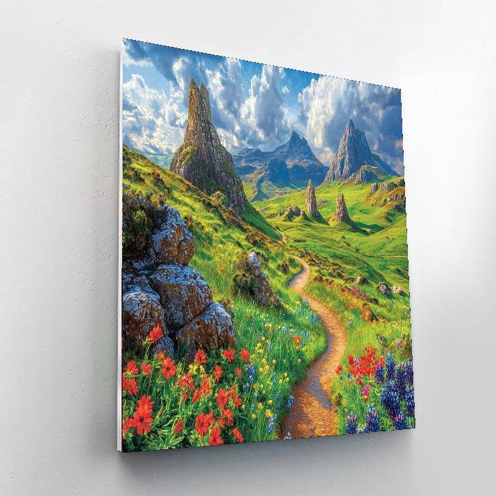 Skye's The Limit Tours Painting Number Kit