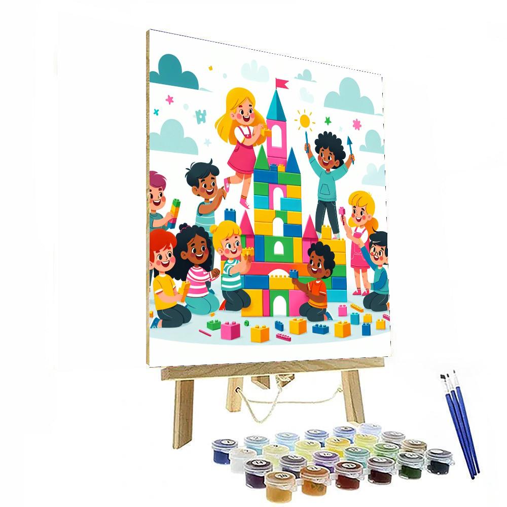 Castle Builders Number Painting