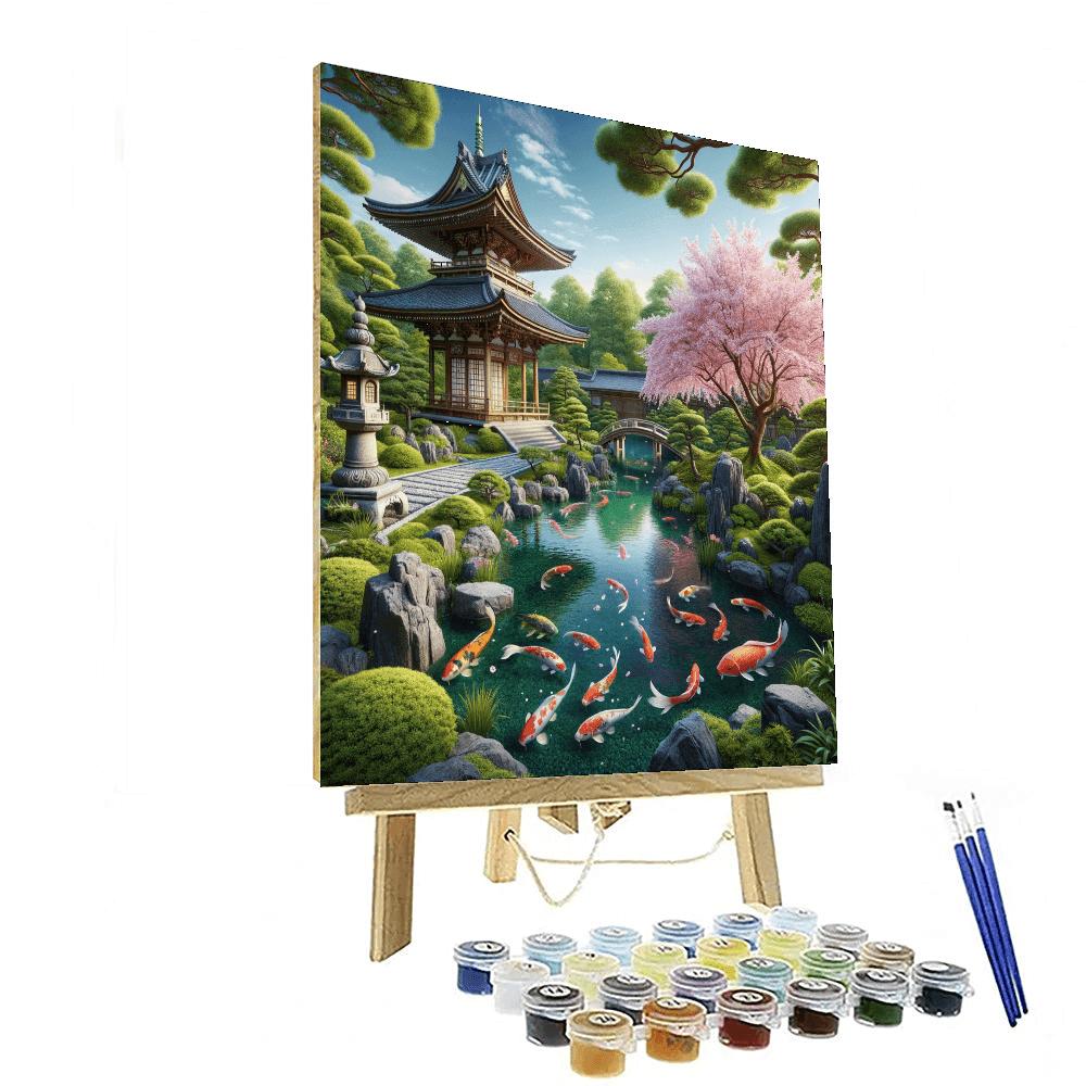 Serene Japanese Garden - DIY Painting By Numbers Kit – Artistry Rack