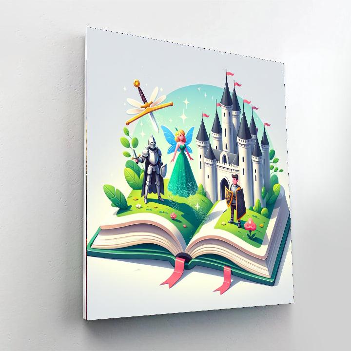 Fantasy Fairy Tales Paint By Numbers Kits