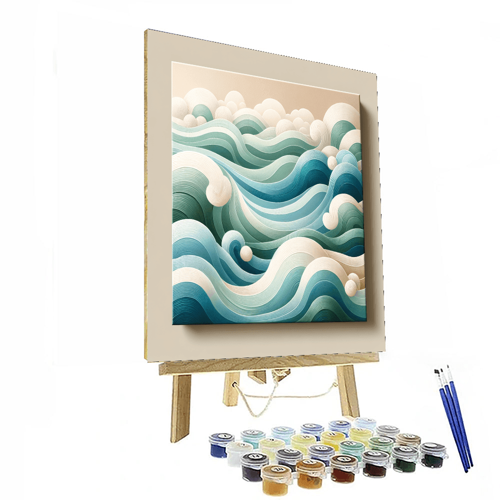 Harmony In The Waves Numbered Painting Kits