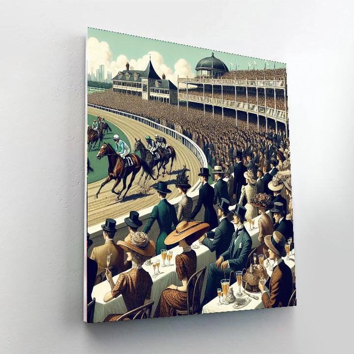 Melbourne Cup - Melbourne DIY Paint By Numbers