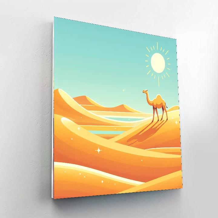 Dreamy Dune Drifts Numbered Painting Kits