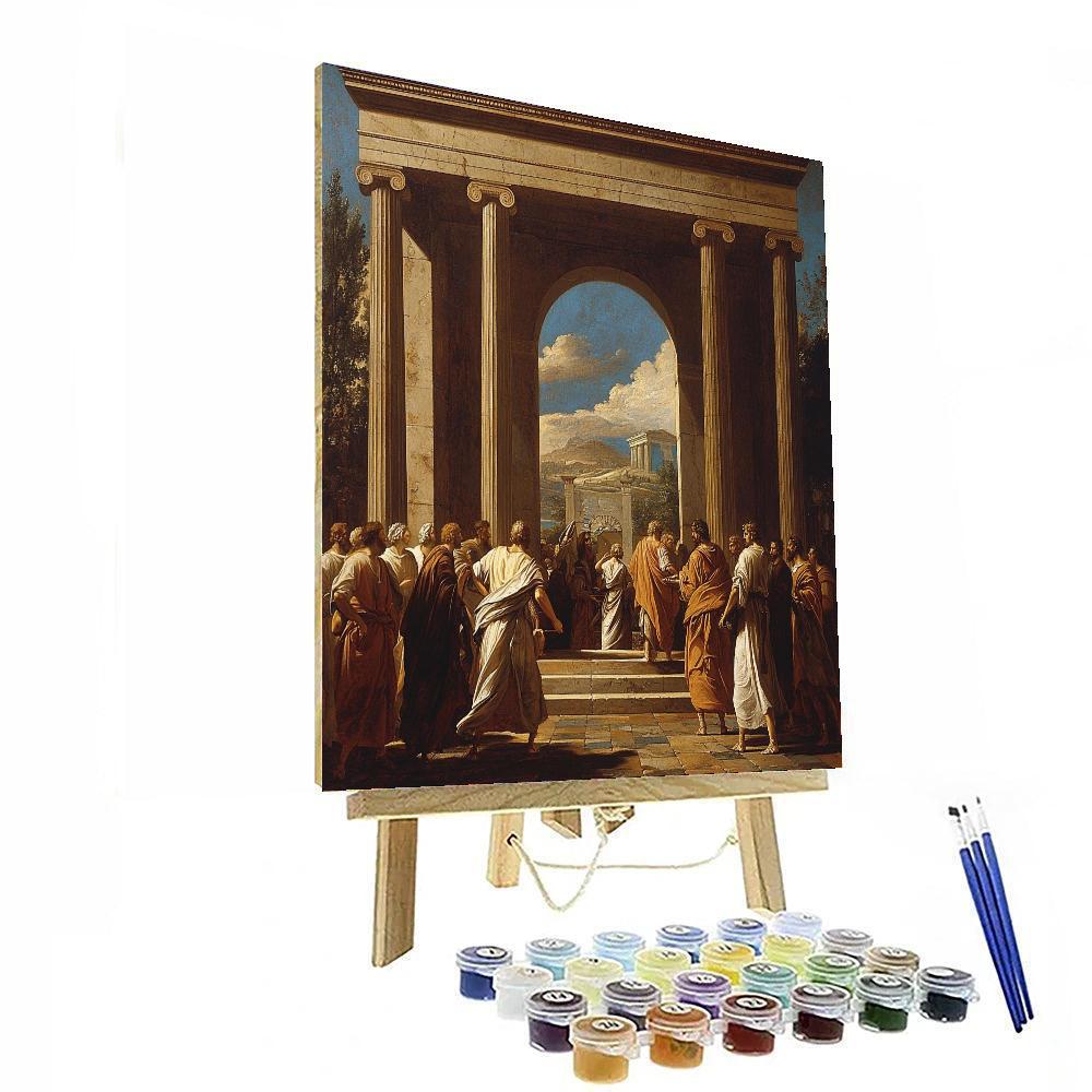 Jacques-Louis David Inspired Timeless Historical Moments  Number Painting