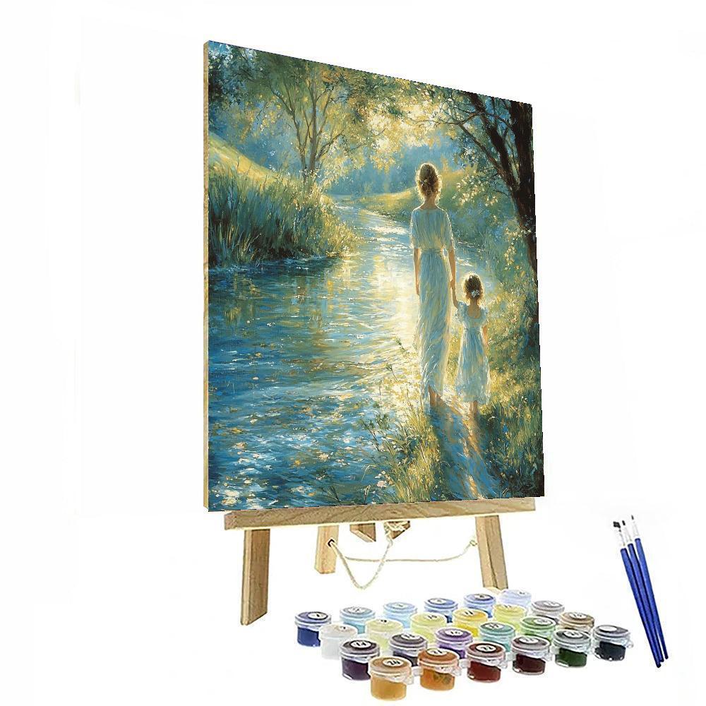 Love's Gentle Stream Numbered Painting Kits