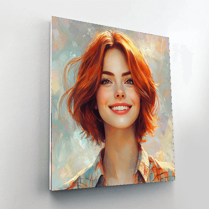 Emma Stone: Embracing The Magic Of Stardom Paint By Number