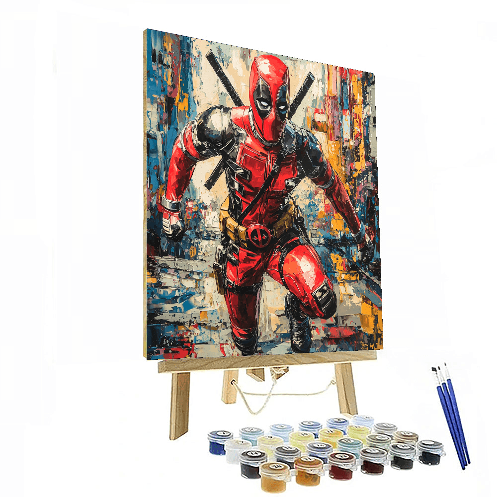 Ryan Reynolds: The Hilarious Antics Of Deadpool DIY Paint By Numbers