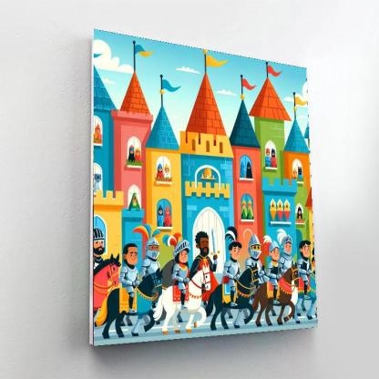Royal Kingdom Parade Number Painting
