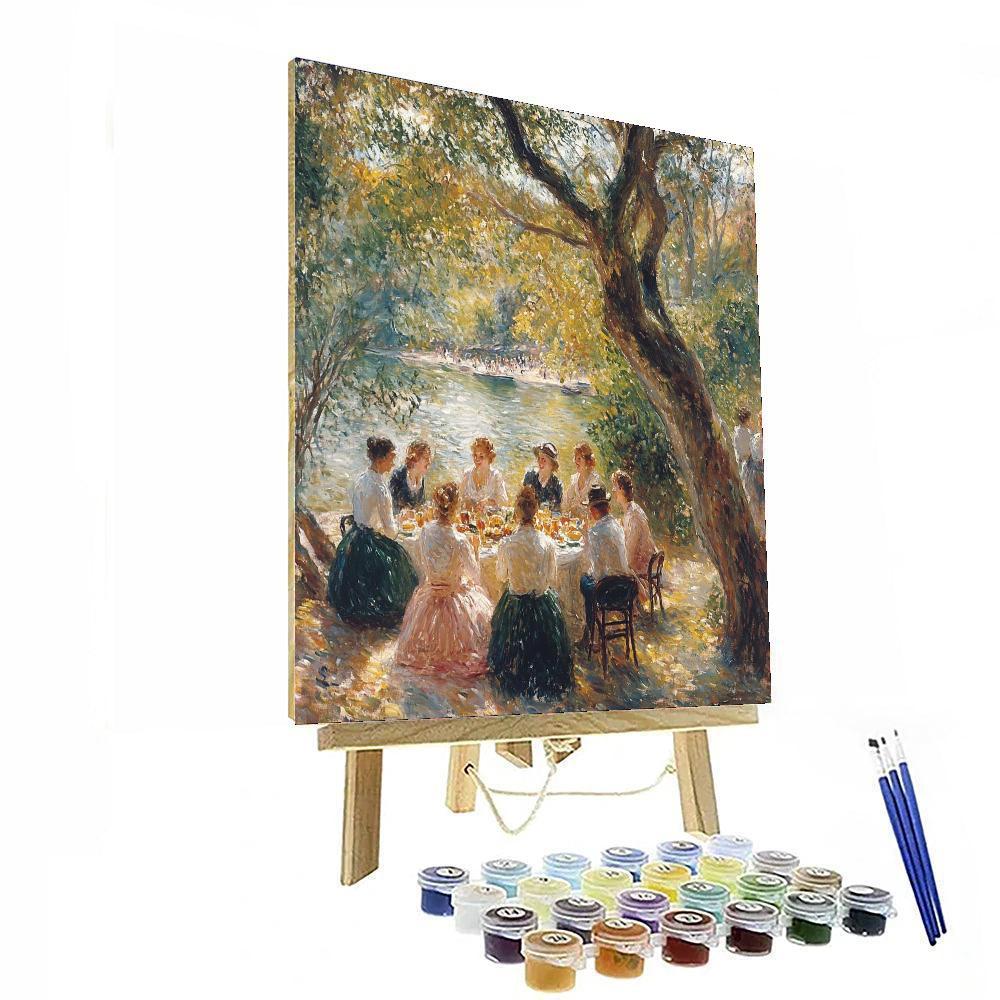 Pierre-Auguste Renoir Inspired Timeless Friends  Paint By Numbers