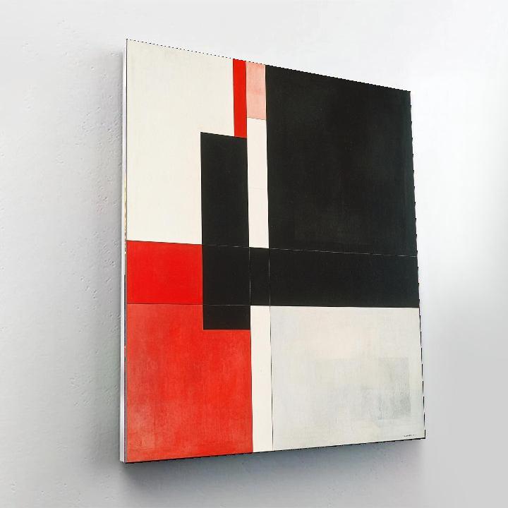 Kazimir Malevich Inspired Structural Balance  Paint By Numbers