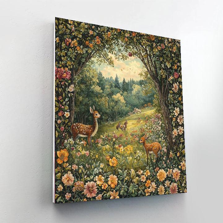 Arthur Rackham Inspired Folk Tales  Paint By Color