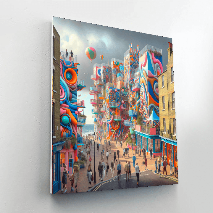 Folkestone Triennial - United Kingdom Paint By Color