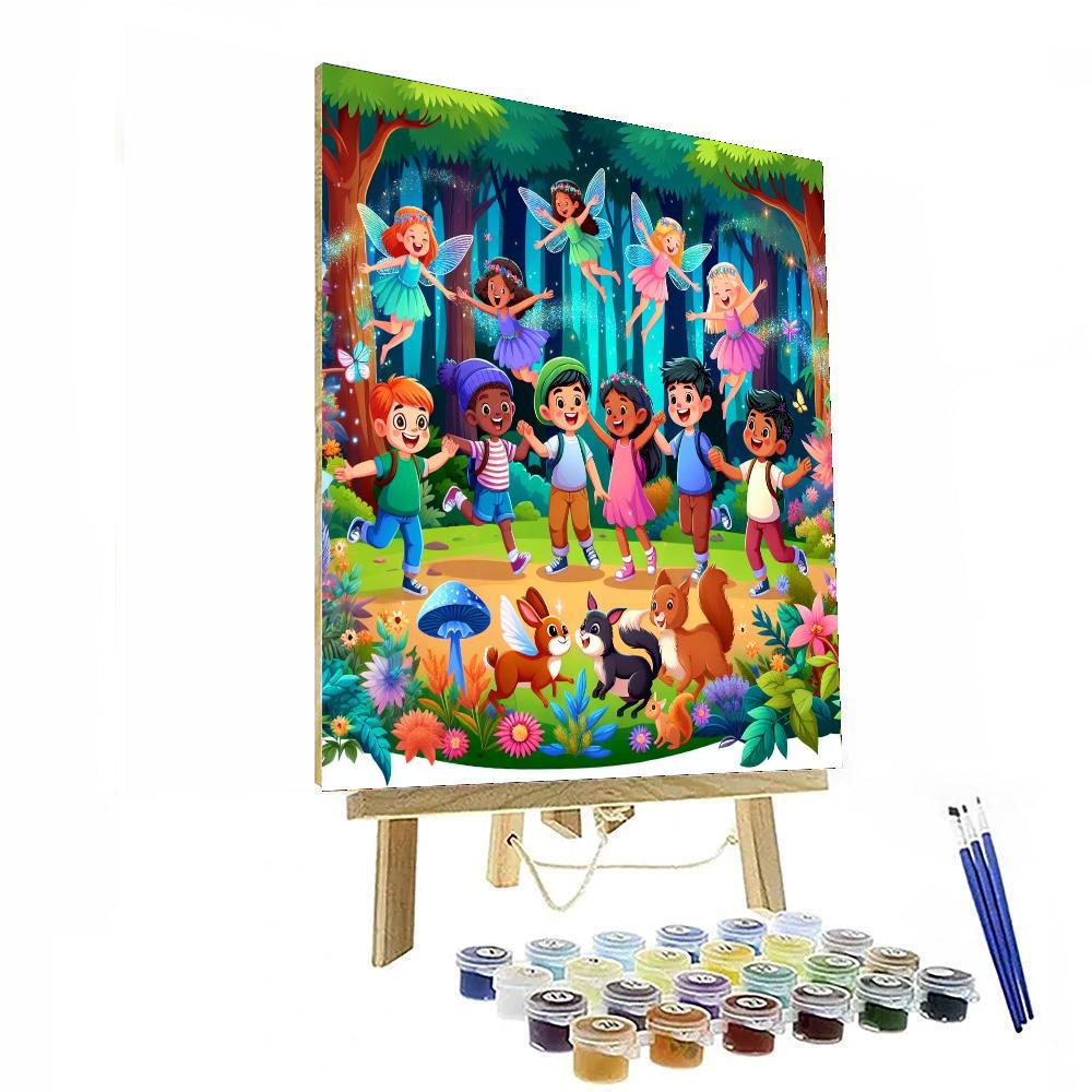 Mystical Forest Adventures DIY Paint By Numbers