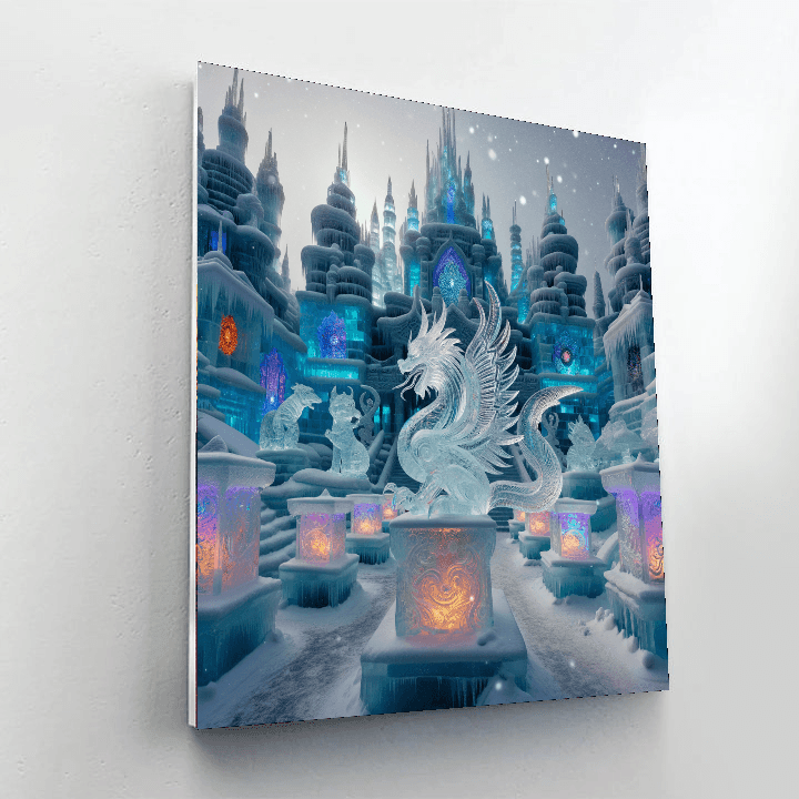 Harbin Ice And Snow Festival - Harbin Paint By Color