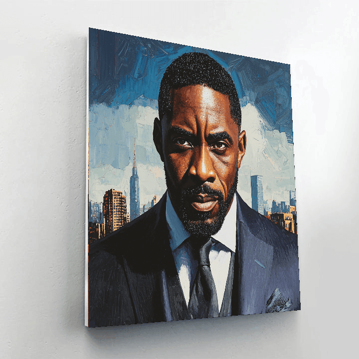 Idris Elba: The Charismatic Guardian Of Legends Paint By Number