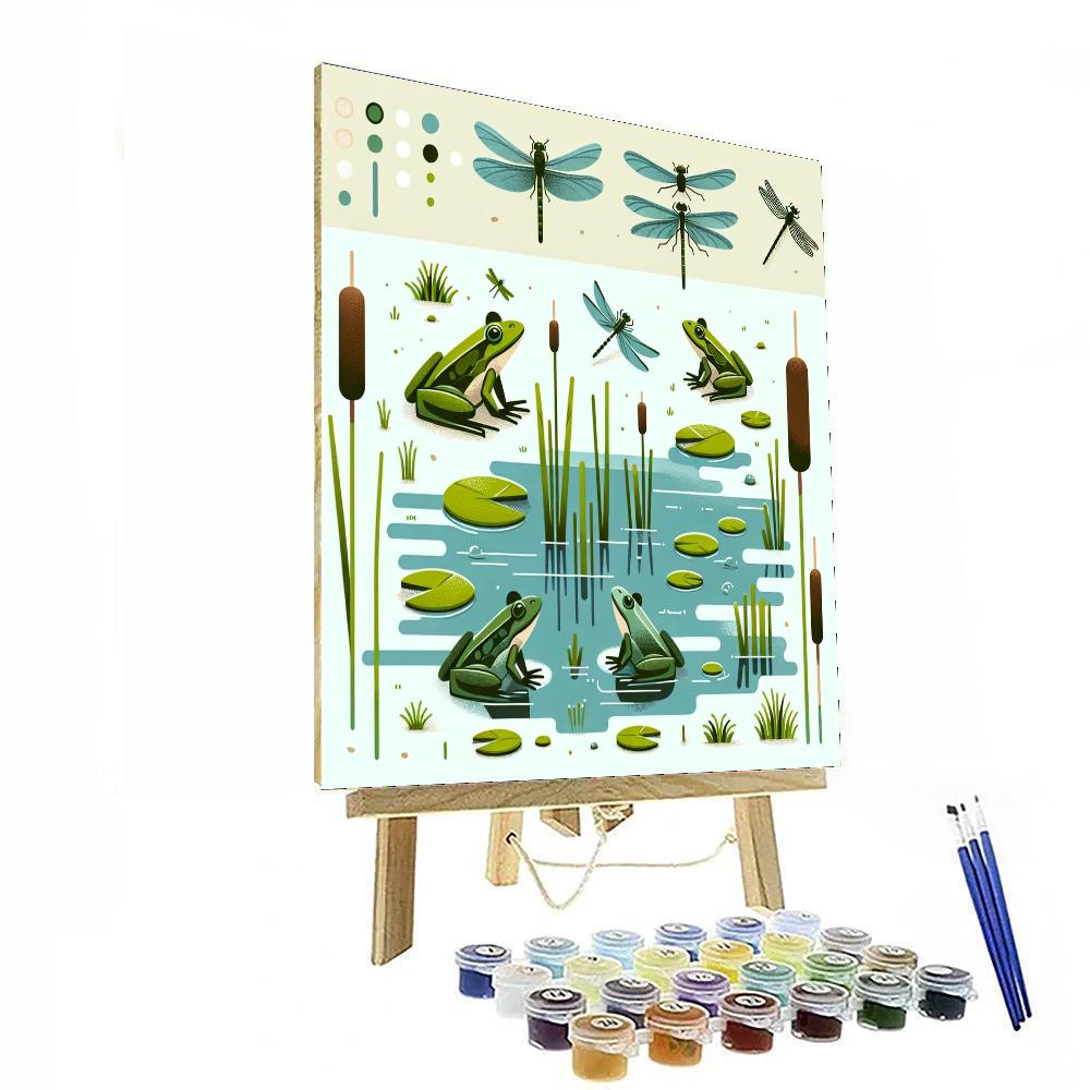 Mystic Marshland Numbered Painting Kits