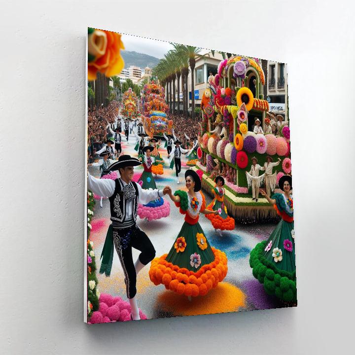 Festa De Flores Paint By Number