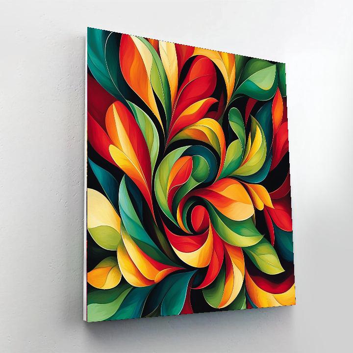 Frida Kahlo Inspired Harmonious Whirls  Painting Number Kit