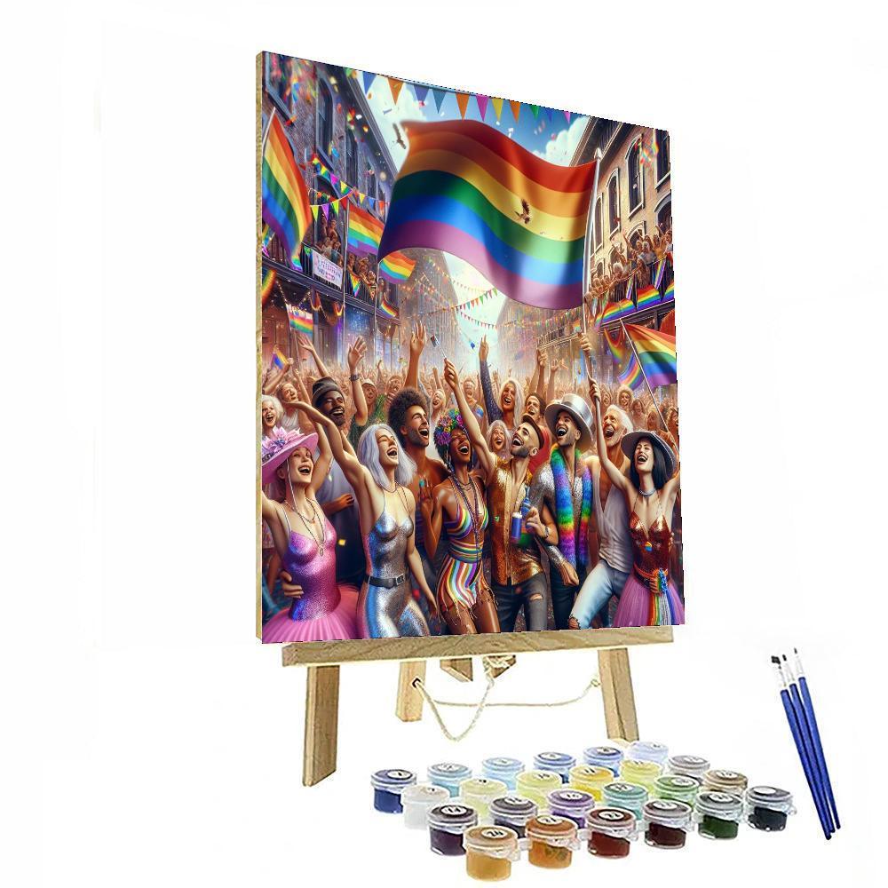 Pride Festival Painting By Numbers Kit