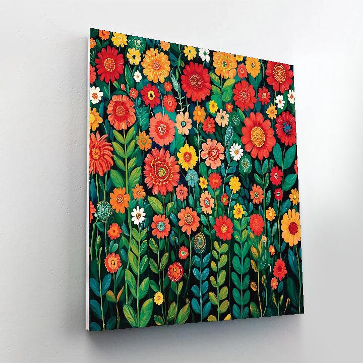 Frida Kahlo Inspired Fragrance Of Color  Numbered Painting Kits