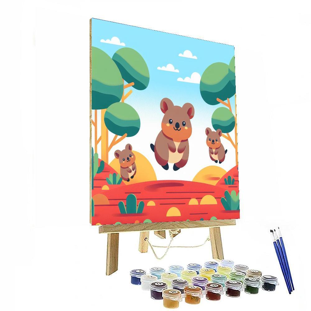 Quirky Quokka Quest Paint By Number