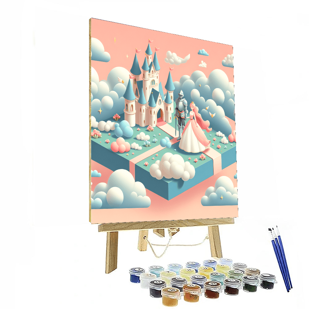 Cloud Castle Quest Paint By Color