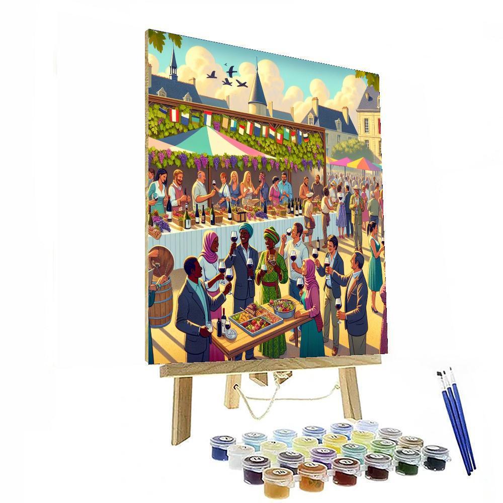 La Fête Des Vins De Bourgogne Paint By Numbers
